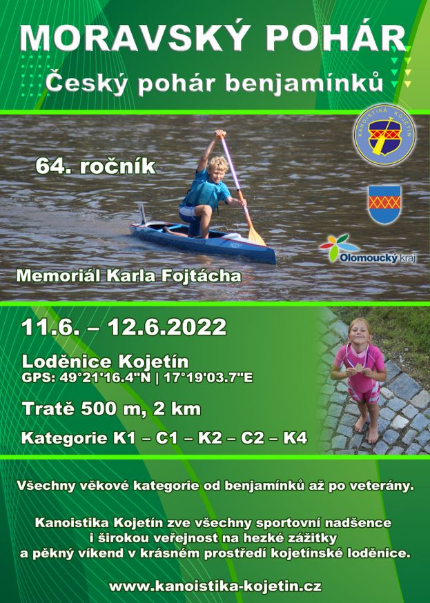 Český pohár benjamínků a Moravský pohár - 64. ročník